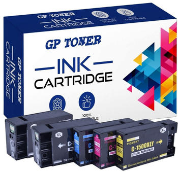 GP Toner ersetzt Canon PGI-1500 XL 5er Pack