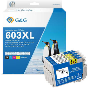 G&G Printing G&G ersetzt Epson 603XL 4er Pack