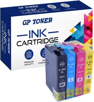 GP Toner ersetzt Epson 502XL 4er Pack