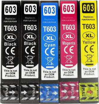 OBV ersetzt Epson 603XL 5er Pack