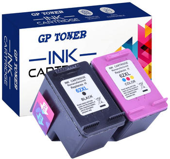 GP Toner ersetzt HP 62XL schwarz + color