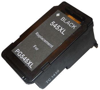 vhbw Tintenpatrone schwarz kompatibel mit Canon Pixma MX494, TR4550, TR4551, TS205, TS302, TS304, TS305, TS3150, TS3151 -
