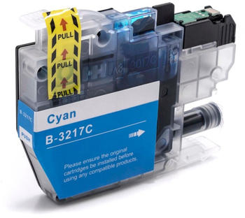 vhbw Tintenpatrone cyan 12ml kompatibel mit Brother MFC-J5330, MFC-J5335DW, MFC-J5730DW, MFC-J5830DW, MFC-J5930DW, MFC-J6530DW -