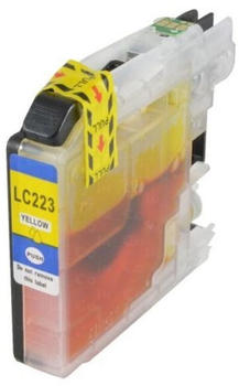 Inbusco Brother Druckerpatrone Kompatibel für LC 223 YE Gelb Yellow (YE (Yellow))