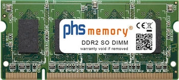 PHS-memory 512MB RAM Speicher für Lexmark X734de DDR2 SO DIMM 667MHz PC2-5300S (Lexmark X734de, 1 x 512MB), RAM Modellspezifisch (SP117326)