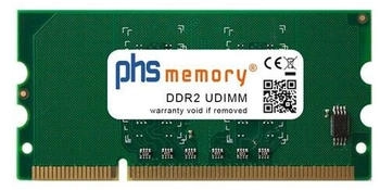PHS-memory 256MB Arbeitsspeicher DDR2 für HP Color LaserJet CP1514 RAM Speicher UDIMM (Non-ECC unbuffered) (SP121009)