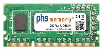 PHS-memory 1GB Arbeitsspeicher DDR3 für UTAX P-C3065 MFP RAM Speicher UDIMM (Non-ECC unbuffered) PC3L-10600U (SP530352)