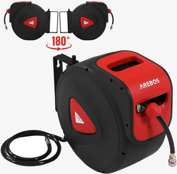 Arebos Druckluftschlauch Aufroller AR-HE-DA30M
