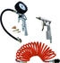 Schneider Druckluft Werkzeug-Set DL-WZ-Set 3-teilig mit Reifenfüllmessgerät, Ausblaspistole und Spiralschlauch (DGKD100041)