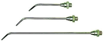 Riegler Verlängerungsdüse, Bohrung 3,0 mm, Messing vernickelt, 250 mm lang gebogen (94880250)