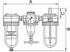 Riegler Wartungseinheit Standard Gewinde 3/8\