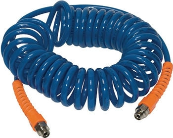 Riegler Spiralschlauchset Innen-&Oslash; 6,5 mm Au&szlig;en-&Oslash; 10 mm L&auml;nge 6 m G 1/4 mit Knickschutz (158161)