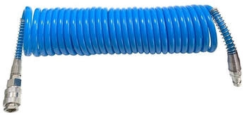 Aircraft Spiralschlauchset Innen-Ø 6 mm Außen-Ø 8 mm Länge 5 m blau Kupplung DN 7,2 (2115605)