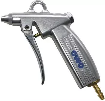 ewo Druckluft-Blaspistole Alu geschmiedet, Normald&uuml;se &oslash;1,5mm, Schlaucht&uuml;lle LW6 (269.11)