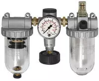 RIEGLER 101069-850 E Wartungseinheit 3-tlg. &raquo;Standard&laquo;, mit PC-Beh&auml;lter, BG...