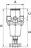 Riegler Druckregler »Standard« G 1/2, 0,5-10 bar, BG 2, inkl. Manometer (637.35C)