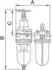Riegler Wartungseinheit G 3/8 Zoll 2-tlg. 600l/min