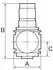 Riegler variobloc Druckregler BG 1, G 3/8, 0,5-16 bar (VRB 34)