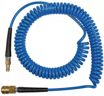 Riegler Spiralschlauch-Standardkupplung-Set PU Schlauch-&oslash; 8x5 3,0m (SP8300PUSK)