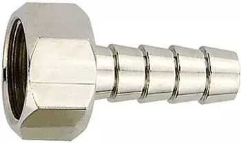Riegler Aufschraubschlaucht&uuml;lle G 3/8" I, LW 6, Edelstahl 1.4571, max. 60bar (239.18-ES)