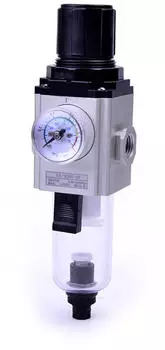 Riegler GA-mini Filterregler 5&micro;m, G1/4, 1,5-9bar, Ablass HA (GAC 06)