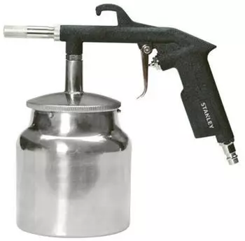 Stanley Sandstrahlpistole mit Vorratsbeh&auml;lter 1L, max. 8Bar, 300L/Min, Stahl (156063XSTN)
