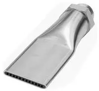 RIEGLER 114479-30.402 L&auml;rmarme Flachd&uuml;se, G 3/8 AG, MS vernickelt,...