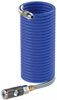 Riegler Spiralschlauch-Kupplung-Set Sicherheitskupplung PA &Oslash; 10x8 10m (SP101000PADSK)