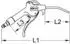 KS Tools Universal-Druckluft-Ausblaspistole 330mm (515.1903)