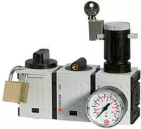RIEGLER 100243-FU 1000 Wartungsstation SAFETY &raquo;FUTURA&laquo;, KH-AV-DR, BG 1, G 1/4,