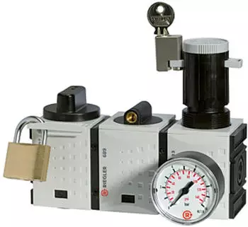 Riegler FUTURA Wartungsstation KH-AV-DR BG 1, G 1/4, 2,5-8 bar (FU 1000)