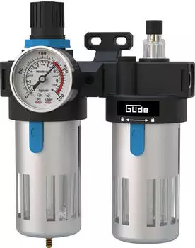 G&uuml;de Q9 Wartungseinheit Druckluft Filter Druckminderer &Ouml;ler 1/4" (41093)