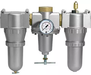 Riegler Wartungseinheit &raquo;Standard&laquo; 3-tlg. Metallbeh&auml;lter BG 1, G 1/4 (845 B/M)