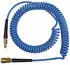 Riegler Spiralschlauch-Set PU blau 12x8mm, 10m, Kupplung DN 7,2 (158185-SP121000PUSK)