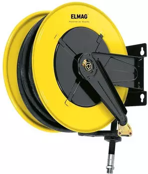 ELMAG INDUSTRIE Schlauchaufroller 430/32 Wasser/Druckluft 130&deg;C, 18m, 3/8", 200bar (43016)