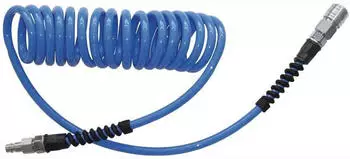 ewo Spiralschlauchset PU ID 5mm AD 8mm 3m Kuppl. DN 7,2 (E40821)