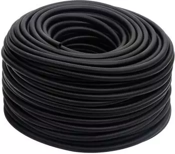 vidaXL Hybrid-Luftschlauch Schwarz 0,6" 20m Gummi und PVC (154496)