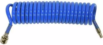 Yato Spiralschlauch PU mit Schnellkupplung 8x12mm 5m (YT-24207)