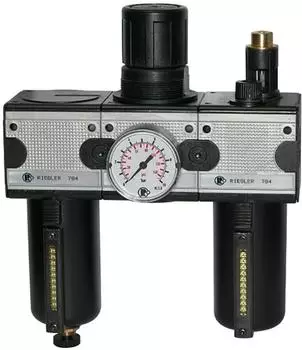 Riegler Wartungseinheit »multifix« 3-tlg., Metallbehälter, BG 3, G 3/4 (FRL 34 M-SR)