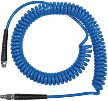 Riegler Spiralschlauch PU, Verschraubung, Knickschutz, G1/4, &Oslash;8x5, 3,0m (SP8300PU)