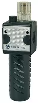 Riegler Nebel&ouml;ler &raquo;multifix&laquo; BG 1, G 3/8, mit PC-Beh&auml;lter und Schutzkorb (L 12 S)
