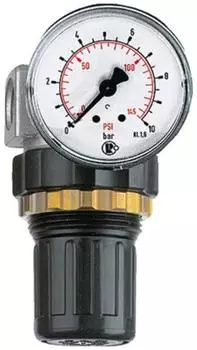 Riegler Druckregler &raquo;Standard-mini&laquo; Schalttafelmutter G 1/8 0,2-6bar (482.10 B)