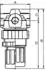 Riegler Druckregler »Standard-mini« Schalttafelmutter G 1/8 0,2-6bar (482.10 B)