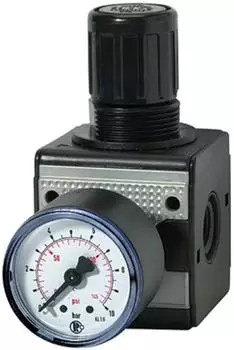 Riegler Druckregler multifix mit Manometer BG1, G1/4, 0,5-10bar (R 11 - 10)