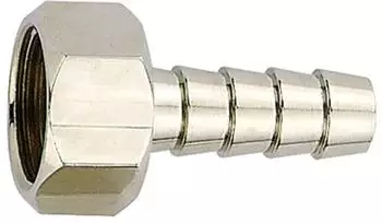 Riegler Aufschraubschlaucht&uuml;lle G 3/8 i., LW 13, Edelstahl 1.4571 (239.21-ES)