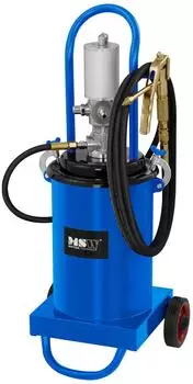 MSW Wheels PRO-G 12 Pneumatische Fettpresse fahrbar 12L (PRO-G 12)