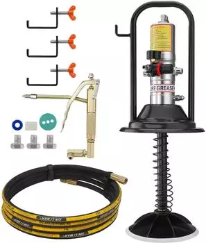 VEVOR Pneumatische Fettpumpe 0,6-0,8MPa Druckverh&auml;ltnis 50:1 740g/min