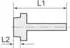 Riegler Einschraubschlauchtülle G 1/2 a., LW 13, ES 1.4571 (239 J-ES)