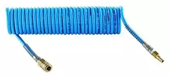 Schneider Airsystems SSL-SK-PUR Druckluft-Spiralschlauch 7,5m, 8x1mm, blau (D770137)