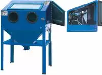 BGS-technic Sandstrahlger&auml;t 8841, Sandstrahlkabine, Luftverbrauch 200-600 l/min